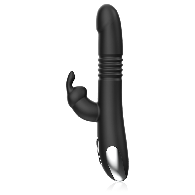 Vibrador Usb Movimento Telescópico e Rotação Black&Silver Kenji Controlo Remoto Watchme