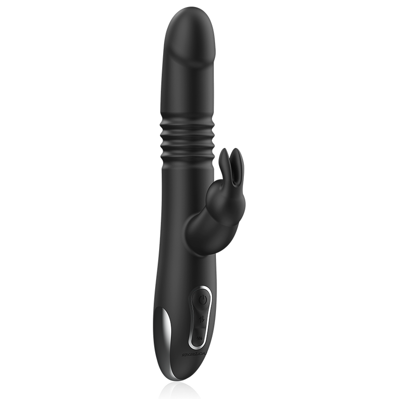 Vibrador Usb Movimento Telescópico e Rotação Black&Silver Kenji Controlo Remoto Watchme