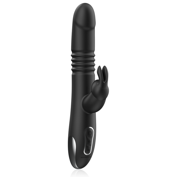 Vibrador Usb Movimento Telescópico e Rotação Black&Silver Kenji Controlo Remoto Watchme