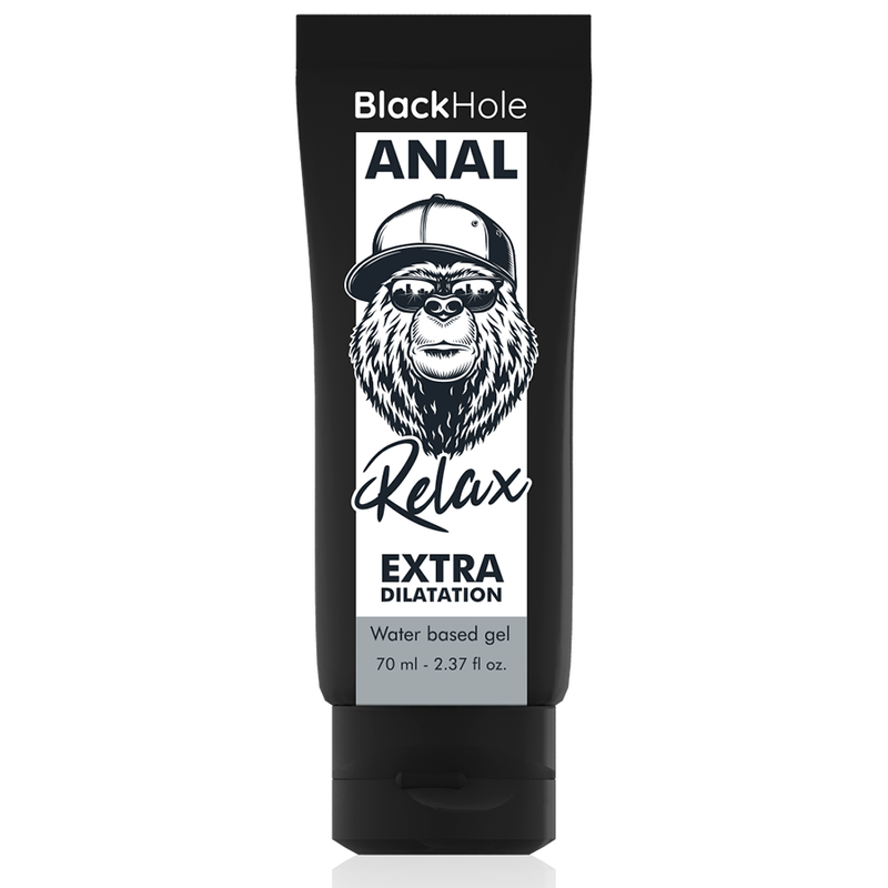 Lubrificante Anal Relaxante BlackHole 70ml
