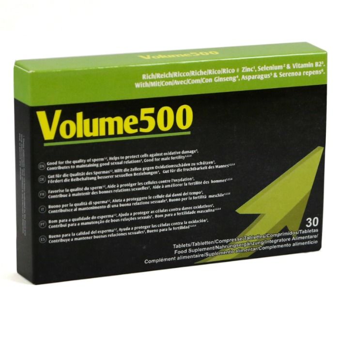 Aumento De Esperma Comprimidos Volume 500