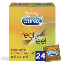 Carregar imagem no visualizador da galeria, Preservativos Sem Látex Real Feel Durex 24 Un
