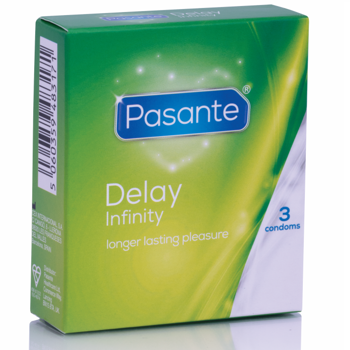 Preservativos Retardantes Delay Infinity 3 Un