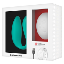 Carregar imagem no visualizador da galeria, Estimulador Dual Pleasure Verde/Branco Watchme USB
